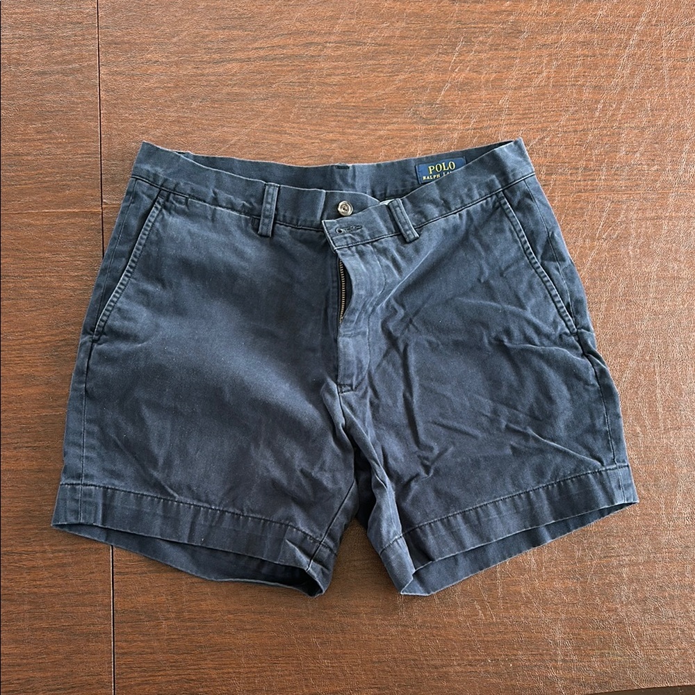 Polo by Ralph Lauren Men's Navy Blue Shorts